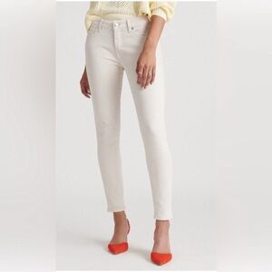 Lucky Brand Ava Skinny Jeans White Women’s 4/27 EUC